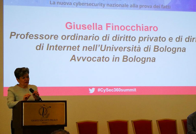 cybersecurity summit 2019 giusella finocchiaro